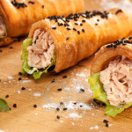 Food Styling Tuna Rolls